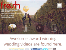 Tablet Screenshot of edmonton.videowedding.ca